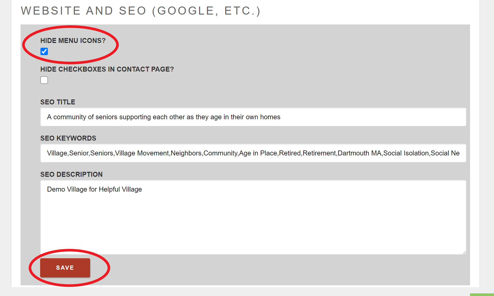 How do I remove the icons from the navigation bar? – HELPFUL VILLAGE