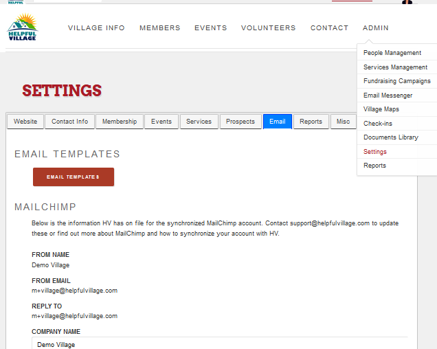 How to set up the Upcoming Weekly Events email? – HELPFUL VILLAGE