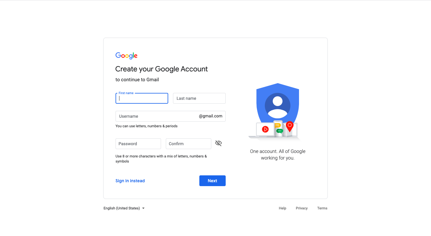 How To Create A Gmail Account HELPFUL VILLAGE